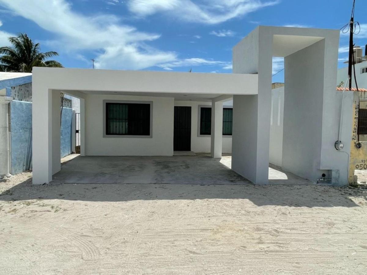 Вилла Casa Con Piscina En Chixchulub A 100 M De La Playa Чиксулуб Экстерьер фото