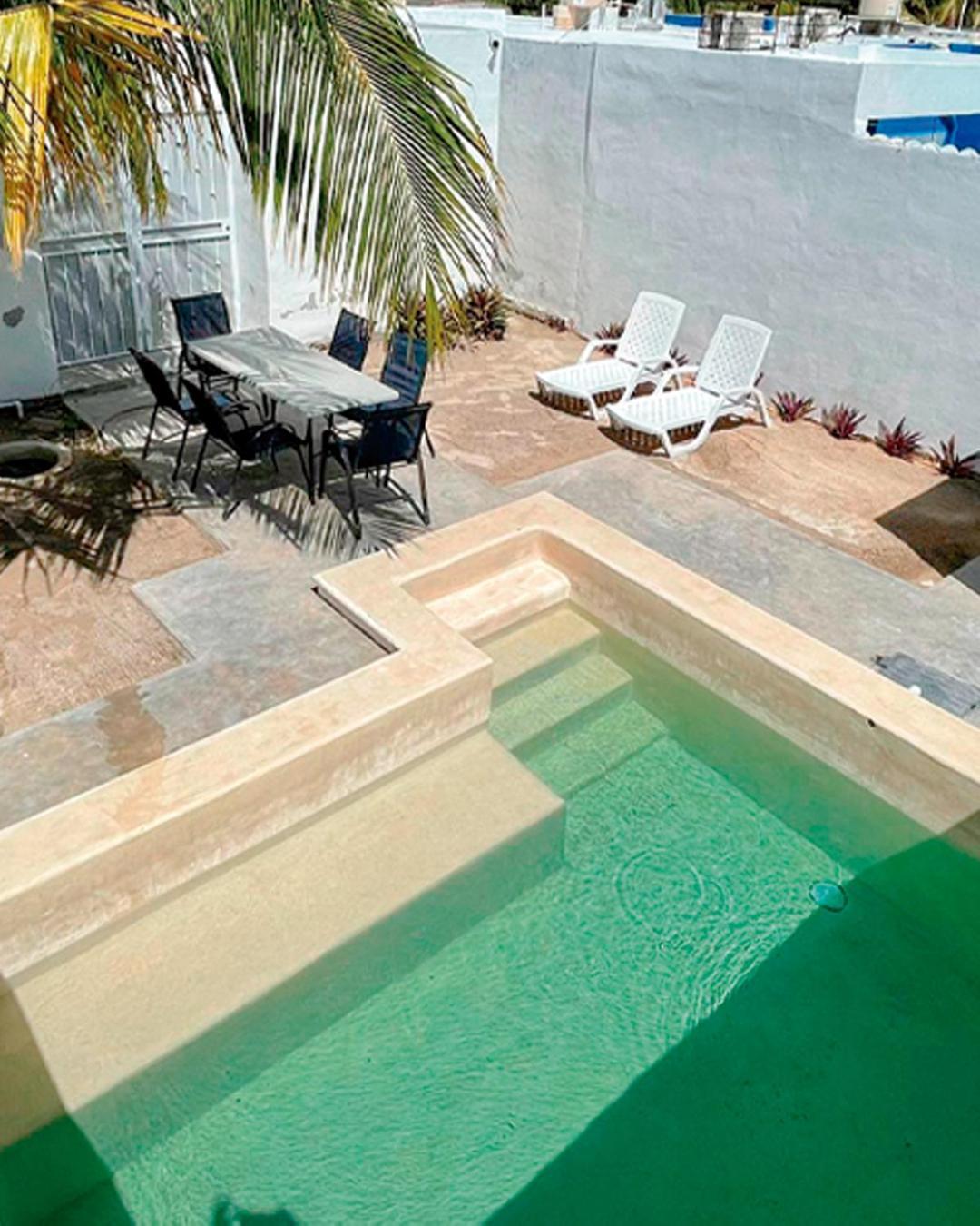 Вилла Casa Con Piscina En Chixchulub A 100 M De La Playa Чиксулуб Экстерьер фото